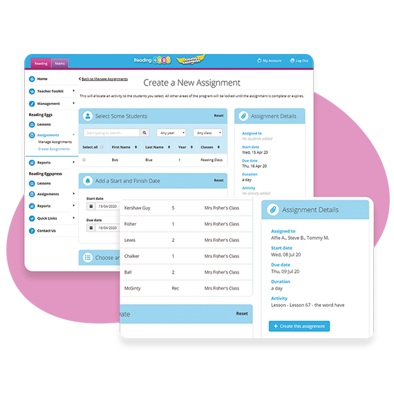 readingeggs-features-homework-automation