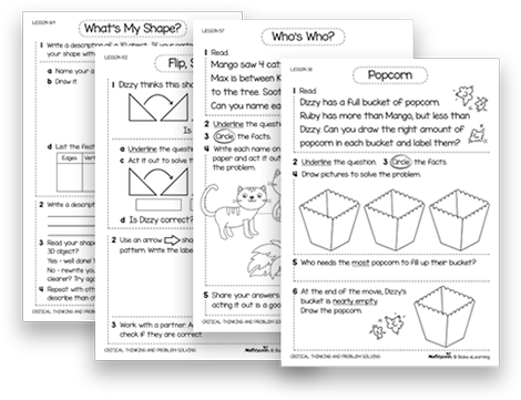 mathematics worksheets